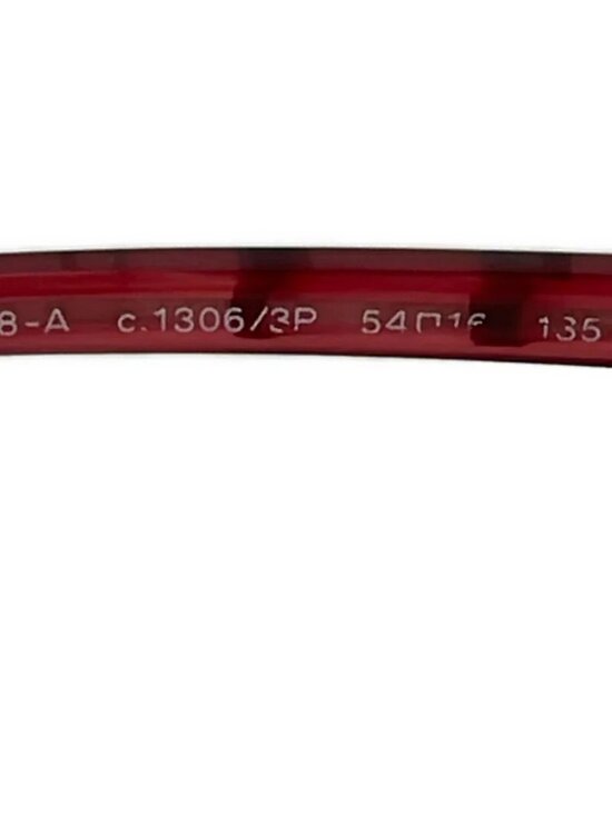 CHANEL 5218-A Bordeaux Silver Plastic Hardware Sunglasses